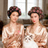 hongliang 4 Net,35x35x57 Inches Pcs Black Triangle Hair Hair Net for Rollers & Sleeping,Womens Mesh Hairnet for Salon
