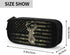 YETTA YANG Retro Patriotic American Flag Deer Pencil Box Case, Large Capacity for Office Supplies