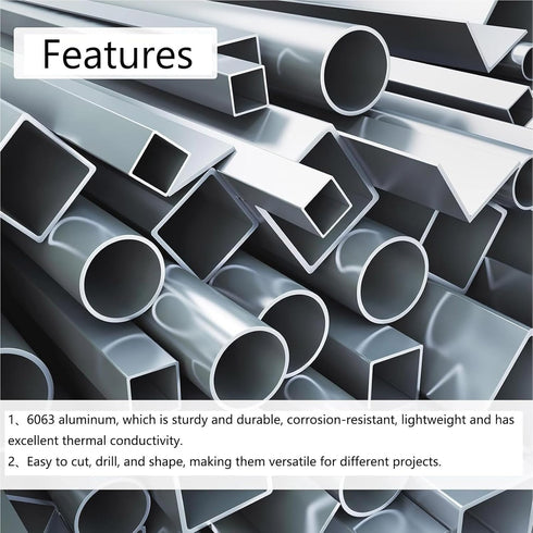 TOP-VIGOR 1Pc 6063 Aluminum Round Tube, 20mm OD, 12mm ID, 300mm Length Seamless Tubing for Industry DIY Projects