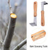 DOITOOL Felled Draw Shave Knife: 2pcs Bark Removal Tool, Woodworking Log Debarker Tool, Bark Peeler