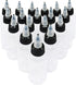 20 Pcs 1 oz PET Plastic Bottles, Hard Liquid Dropper Bottles, Dispensing & Laboratory Wash Bottles (30ml)