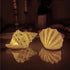 Conch Shell Night Lights USB Powered LED Night Light Sea Shell Lamps Beach Themed Seashell Decor Nightlights for Kids