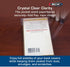 BCW Paperback Book Bags - 100-Pack, 5 x 7 3/8 Inches, Crystal Clear Polypropylene for Pocket Paperbacks