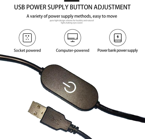 Generic Dimmable LED Table Lamp, Touch Control LED Nightstand Lamp, Unique Bedside for Home Decor Living Room Bedroom