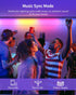 44 Modes(6.6ft) RGB+IC LED Strip Lights, Smart Bluetooth LED Light for Bedroom, Color Changing LED Strips with Scene
