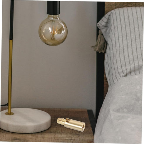 180 1-Piece Pure Copper Adjustable Wall Sconce Socket Extender Sloped Ceiling Adapter for Pendant Lights Light