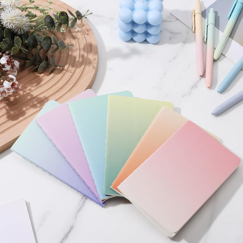 Ddaowanx Small Lined Notepads, Bulk Cute Mini Journals,3.5 x 5.5 Inches,72 Pages, Pocket Notebooks Set Colorful Cover Notebooks for Kids, Party Favors (30) by Ddaowanx