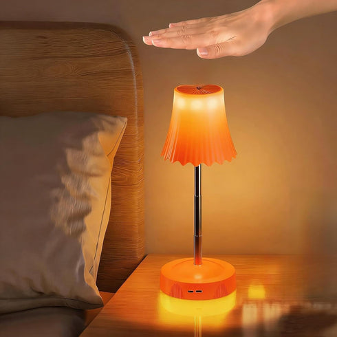Generic 2 Pack Gesture-Sensing Table Lamps, Rechargeable, extendable LED nightlights, 7 Color Changes