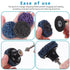 31 2 Inch 1/4" Pcs Quick to Change Easy to Strip Discs - Sanding Discs with Pad Holder - Paint Stripping Wheel