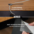 Under Desk Drawer for Desk, Carbon Steel Office Drawer Attachment, Slide Out Undermount Drawer, Sliding Underdesk