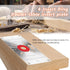 YIWENG Trimming 4 Router Table Insert Plate,Router Table Insert Plate Aluminum Machine Engraving Flip Board with Rings