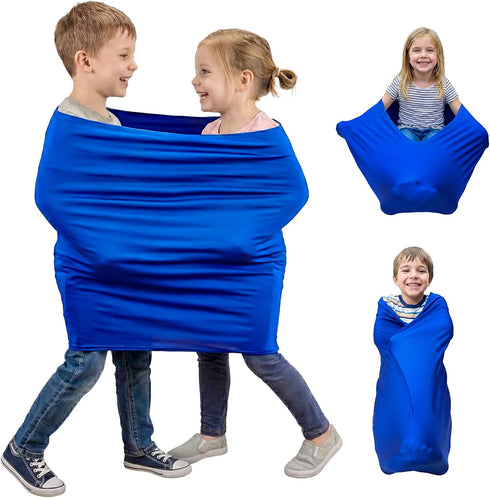 JXM Stretchy Resistance Band for Kids Sensory Play Elastic Sensory Band for Autism,