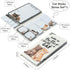 Life Is Better with A Cat Sticky Notes Set, 550 Sheets, Lovely Cat Pattern Self-Stick Notes Pads Kitty Animal Divider Tabs Bundle Writing Memo Pads Back to School Office Supplies Small Gift