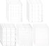 Jucoan 25 Sheet Coin Collection Pages, Total 535 Pockets 5 Sizes Coin Pages Currency Page, Standard 9 Holes Coin Binder Insert Sleeves for Coin Album, Coin Collector Supplies by Jucoan