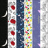 Lanyard with Badge Holder 6 Pack, Neck Lanyards in White and Black for Office, Cruise, Keys, Waterproof
