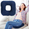 Stuffed Donut Pillow Seat Cushion | for Tailbone and Coccyx Pain, Hemorrhoids,