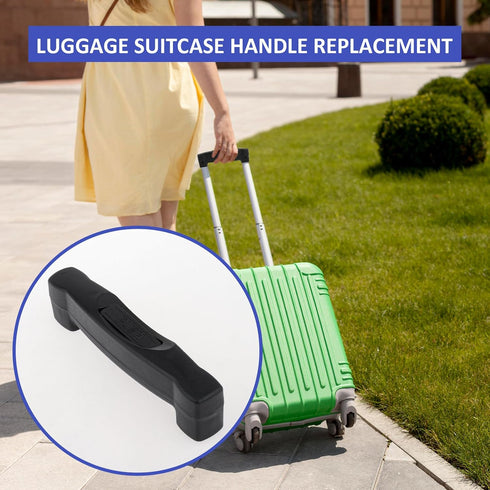 Luggage Trunk Handle, Wear Resistant Replacement Carrying Case Handle, Suitcase Pull Handle Grip, 148mmx22mm