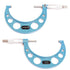 Outside Micrometer 3-4" Measuring Range, Professional Premium Precision Tool 0.0001" Graduation