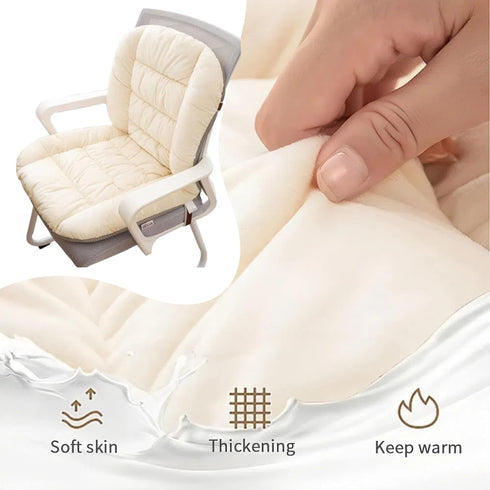 Gujuja Desk Chair Cushion Office Chair Cushion Seat Cushion with Back Soft and Comfortable for Sit Long Time Student
