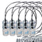 E12 Socket,Ceramic Chandelier Socket E12 Bulb Lamp Holder,Light Socket with Wire Lead