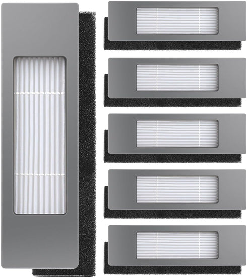 Replacement Filters for ECOVACS Deebot Ozmo T8 Series, Compatible with Yeedi Vac 2 Pro Vacuums