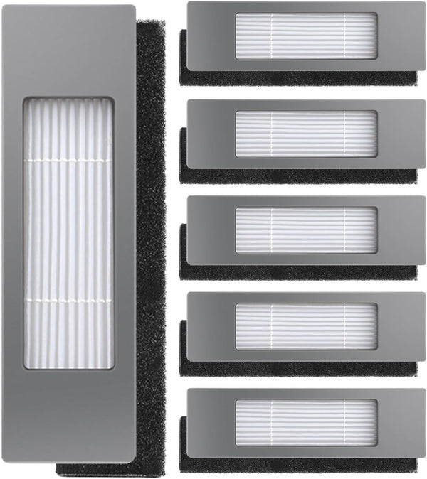 Replacement Filters for ECOVACS Deebot Ozmo T8 Series, Compatible with Yeedi Vac 2 Pro Vacuums
