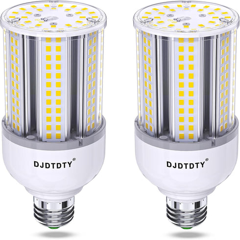 Amazon High Brightness LED Light Bulb, 2 Pack, 30W-300W/LED Corn Bulb, E26 Base, 5000K, Suitable for Garage, Workshop