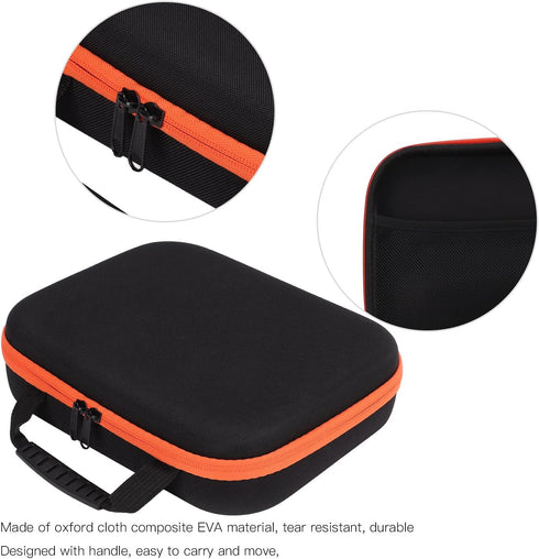 Tool Bag with Inner Mesh Design, Tear Resistant Shockproof Oxford Cloth Composite EVA Carry on Tool Case for Electric