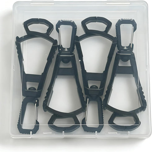 YAKOTAKI 4Pcs Glove Clips for Work Glove Holders, Powerful Bite Glove Holder for Belt and Pants, Prevent Loss and Free