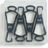 YAKOTAKI 4Pcs Glove Clips for Work Glove Holders, Powerful Bite Glove Holder for Belt and Pants, Prevent Loss and Free