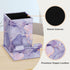 Fintie Pencil Holder with Magnetic Base, Eyeglasses Holder Stand, Desktop Organizer for Office Supplies (Lilac Marble)