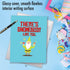 The Best Card Company Big Funny Birthday Paper Card 8.5 x 11 Inch with Envelope - Jumbo Garden Gnomes