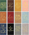 TaoBary 12 Pcs Christian Gift Inspirational Leather Journal Bible Verse Notebook Bulk Notepad for Pastor Men Women