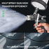 10 650ml 1.4/1.7/2.0mm Nozzles. HVLP Air Spray Gun Kit Includes Disposable Paint Cups with The Automotive Paint Spray