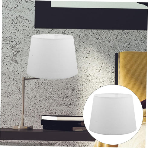2 Pack ARTIBETTER Drum Lamp Shades for Table Desk Floor Lamps Replacement Lampshades Replacement Chinese Decorative