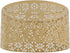 SPYMINNPOO E27 E14 8.7x4.7in Metal Exquisite Hollow Out Decorative Lamp Shade Soft Light for Chandeliers, Floor Lamps