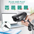 onewscan 1D 2D&PDF417 640 480 CMOS Handheld Barcode Scanner, QR Code Scanner USB Wired Data Matrix x Image Automatic