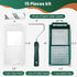 Paint Roller Kit, 15 Pcs 4 Inch Small Paint Roller, Tray, Liners, and Frame for Home Improvement Supplies