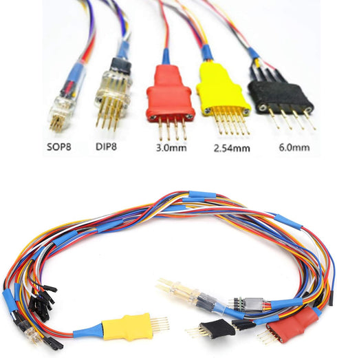 Keenso 5 Car Probe Adapter, Pcs ECU Probe Adapter Work Without Soldering Pins Works ECU Car Diagnostic Tool