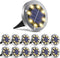 OULONGER Solar Lights Outdoor Waterproof, 12 Pack Solar Ground Lights with Large