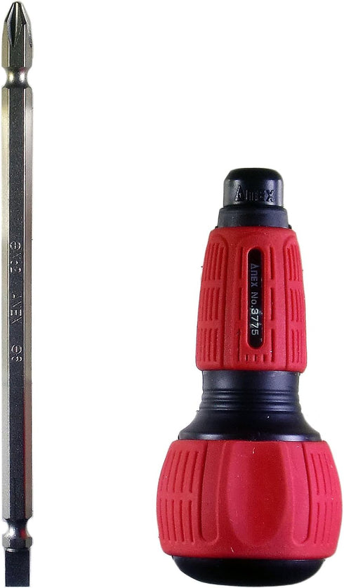ANEX No. 3775 Replaceable Screwdriver Power Grip with Bit
