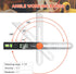 Preciva T-Bevel Gauge & Protractor, 0-338 Digital Angle Finder Protractor for Carpentry, Woodworking, Metalworking