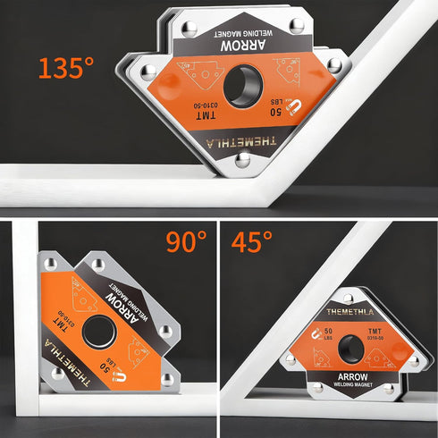 50 LBs-4 Set, Welding Magnets Pieces Magnetic Welding Holder Holding Power Welding Accessories