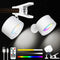 Adetu LED Wall Mounted Lights, Rechargeable Wall Sconces Lamp, 3 Color Temperatures