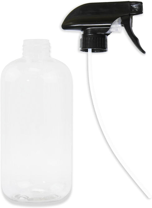 EPAuto Heavy Duty Chemical Resistant Spray Bottles, Clear, 3-Pack (16 oz)