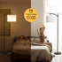 60" Dimmable Bulb, Ambimall Floor Lamp with Remote Control and Stepless Colors Temperature & Brightness Adjustable
