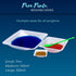 Weigh Boats Small - 125 Pack 7ml Plastic Disposable Trays for Scale, Mini Pour Boat Tray