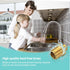 Vfauosit 1/2 to 3/8 Reducer, 3/8 to 1/2 RV Faucet Adapter, Brass Compression Fitting for Plumbing Water Hose (2 Pieces)
