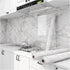 Yancorp White Gray Contact Paper, 16"x120" Peel and Stick Marble Removable Wallpaper for Cabinets & Countertops