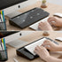 TSJ OFFICE Desktop Whiteboard Dry-Erase Board, Computer Keyboard Stand with Drawer, Desk Organizers
